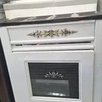 بخاری گازی طرح جدید رنگ نقره ای چکشی و مشکی|بخاری، هیتر، شومینه|قم, کیوانفر|دیوار