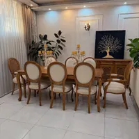 مبل کلاسیک روشن فرانسوی|مبلمان خانگی و میز عسلی|چهاردانگه (تهران), |دیوار