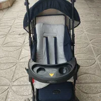 کالسکه به‌همراه کیف لوازم نوزاد