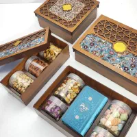 جعبه هدیه و آجیل مناسب شب یلدا