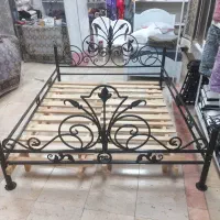 تخت دونفره فلزی درحد درحد نو