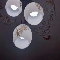 لوستر سه شعله|لوستر و چراغ آویز|لاهیجان, حاجی آباد|دیوار