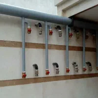 لوله کشی گاز و آتشنشانی وموتورخانه