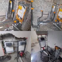 تاسیسات لوله کشی اب وفاضلاب رادیات نصب پمپ و منبع