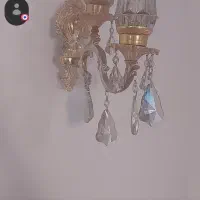 لوستر  همراه با دیوار کوب|لوستر و چراغ آویز|ری, شهید غیوری (ابن باویه)|دیوار