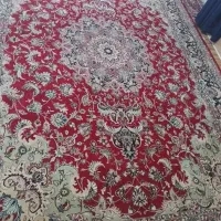 فرش نخ ابریشم اصل|فرش|سراوان, |دیوار