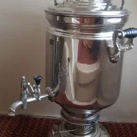 سماورنفتی قدیمی ۲۰ لیتری|کلکسیون اشیاء عتیقه|تهران, سازمان آب|دیوار