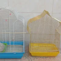 2 عدد قفس پرنده