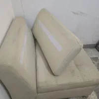 مبل پایه استیل چرم|مبلمان خانگی و میز عسلی|زاهدان, |دیوار