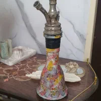 قلیان برنجی حکاکی شده...