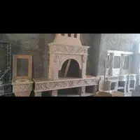 باربکیو شومینه کباب پز آبنما سنگی کلکسیون