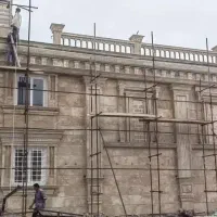 بنا سنگ کاری پله وشومینه