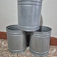 سطل حبوبات سطل فلزی