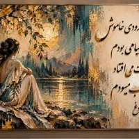 سفارش تابلو کالیگرافی ورق طلا، خرید با اسنپ پی