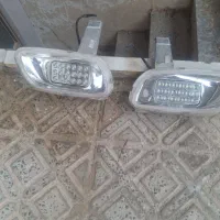 دوعددلامپ ال ای دی گازی  ودوعددپرژکتور سپرجلو پارس