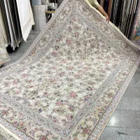 فرش۱۲۰۰شانه رنگ شاد اکبند|فرش|قدس, شهرقدس|دیوار