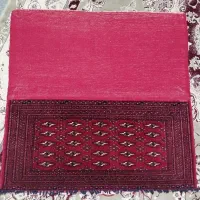 پشتی تک دستبافت طرح ترکمن|پشتی|گنبد کاووس, |دیوار