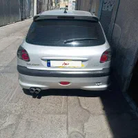 206 تیپ دو موتور فرانسه مدل 87|خودرو سواری و وانت|مشهد, عامل|دیوار