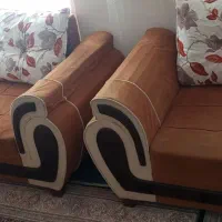 دو دست مبل راحتی و ۴ عدد صندلی به فروش می رسد|مبلمان خانگی و میز عسلی|چالدران, |دیوار