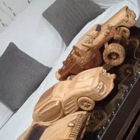 تولید انواع برند ماشینهای دست ساز چوبی|صنایع دستی و سایر لوازم تزئینی|ساری, |دیوار