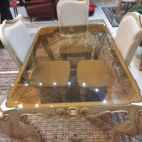 میز نهار خوری|میز و صندلی غذاخوری|قم, زنبیل آباد|دیوار