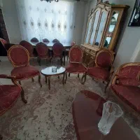 مبل استیل به همراه میزناهارخوری و بوفه