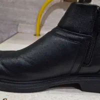 کفش چرم طبی با کفی puo بوت مشکی برند پاسارگاد|کیف، کفش، کمربند|شاهینشهر, شهرک امام رضا|دیوار