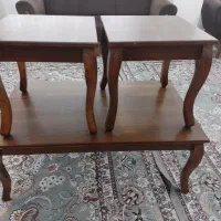 مبل ۷نفره راحتی باجلومبلی با میز ناهارخوری ۴نفره