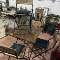 میـزنـهار خوری چوبـ روسی تـاشــو مدرن|میز و صندلی غذاخوری|مشهد, بهمن|دیوار