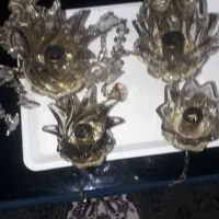 لوستر دیواری  دو شاخه  برنز|لوستر و چراغ آویز|چهارباغ, |دیوار