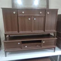 آینه کنسول، میز تلویزیون و جلومبلی مدل کاسپین|بوفه، ویترین، کنسول|تهران, شهید رجایی|دیوار