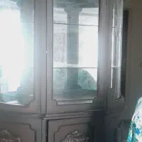 بوفه در حد از چوب گردو خیلی شیک