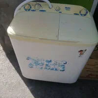 ماشین لباسشویی دو قلو تمیز حایر