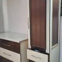 دراور سه کشو با بوفه|بوفه، ویترین، کنسول|آستانه اشرفیه, |دیوار