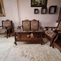 مبل قالی دستبافت کرمان|مبلمان خانگی و میز عسلی|تهران, قلهک|دیوار