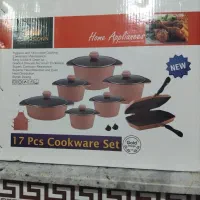 سرویس ظروف پخت و پز ۱۷ پارچه سی کراون