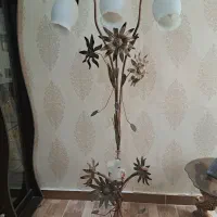 آباژور ایستاده فرفوژه  سه شاخه. کنار سالنی|چراغ خواب و آباژور|رشت, فلسطین|دیوار