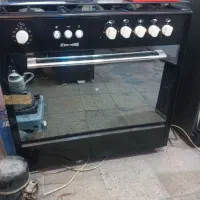 اجاق گاز طرح فر مشکی