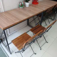 میز و صندلی کافه MDF قیمت مناسب|کافی‌شاپ و رستوران|نسیم‌شهر, |دیوار