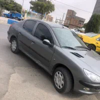 ۲۰۶ صندوق دار متور تیوفایو رنگ خاکستری دوره رنگ|خودرو سواری و وانت|بازرگان, |دیوار