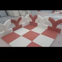 تولیدی انواع کفپوش سنگ نمانرده وحلقه چاه ،منی جدول|مصالح و تجهیزات ساختمان|رامهرمز, |دیوار
