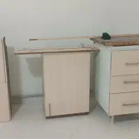 کابینت فلزی با درب ام دی اف|مصالح و تجهیزات ساختمان|بومهن, |دیوار