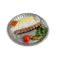 چلو کباب کوبیده