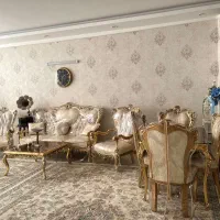 سرویس مبل ۹نفره مال عروس کاملا نو و تمیزز