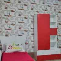 تخت و کمد کودک و نوجوان|تخت و سرویس خواب|بیجار, |دیوار