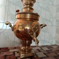سماور ذغالی برنجی آنتیک