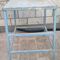 چهارپایه فلزی ارتفاع 80 عرض 50 بدون پوسیدگی