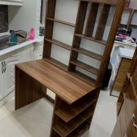 میز تحریر بالا کتابخانه