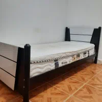 تخت یکنفره با تشک