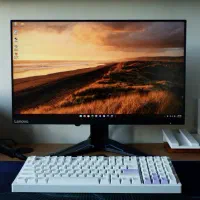 مانیتور گیمینگ لنوو ۱۶۵ هرتز ۲۴ اینچ|قطعات و لوازم جانبی رایانه|قم, باجک سه|دیوار